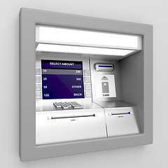 Image showing Automated teller machine