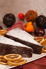 Image showing Chestnut cake