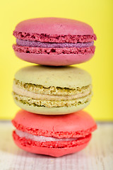 Image showing French macarons