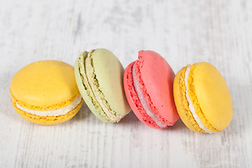 Image showing French macarons