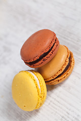 Image showing French macarons