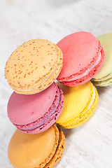 Image showing French macarons