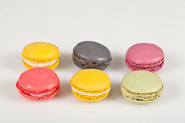 Image showing French macarons