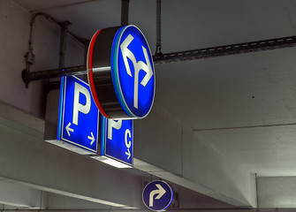 Image showing Parkrichtung