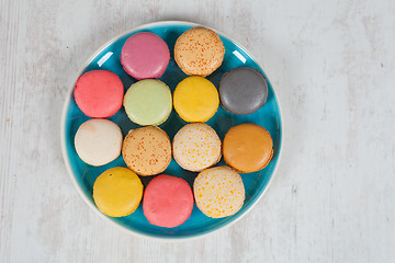 Image showing French Macarons