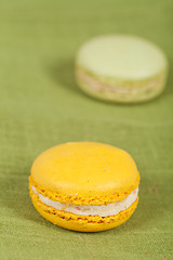 Image showing French Macarons