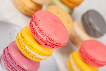 Image showing French Macarons