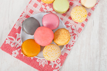 Image showing French Macarons