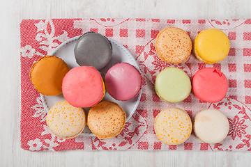 Image showing French Macarons