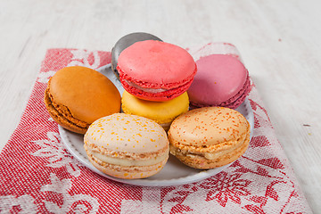 Image showing French Macarons