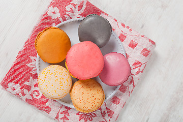 Image showing French Macarons