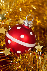 Image showing Christmas balls