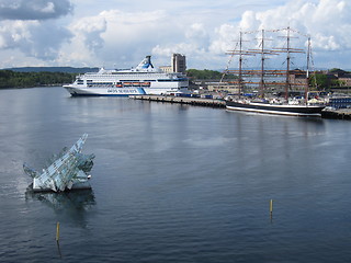 Image showing Sea view in Oslo