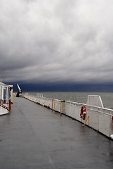 Image showing Rainy Day Ferry