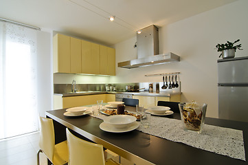 Image showing Modern kitchen interior