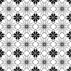 Image showing Seamless floral pattern