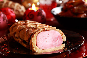 Image showing Christmas bread