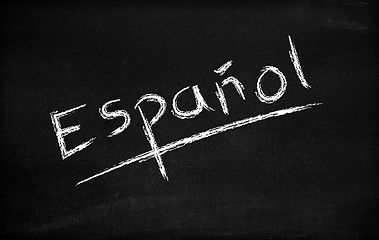 Image showing Espanol