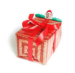 Image showing Christmas present 