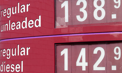 Image showing Gas prices