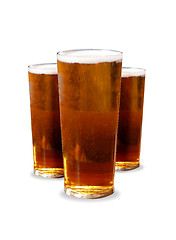 Image showing Pints on a white background