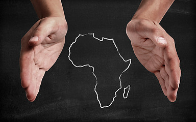 Image showing Support africa
