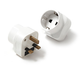 Image showing Travel adaptors