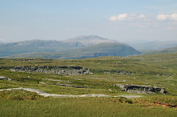 Image showing Norwegian mountain landscape