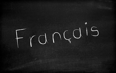 Image showing Francais