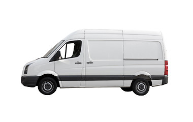 Image showing White van