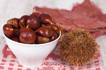 Image showing Chestnuts