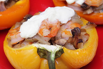 Image showing Stuffed pepper