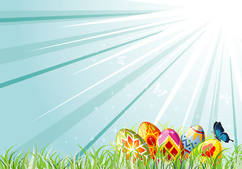 Image showing Easter eggs