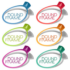 Image showing Round Frame