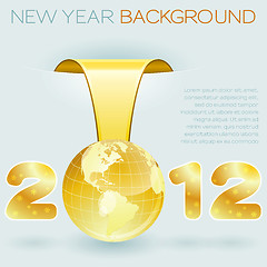 Image showing New Year background