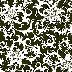 Image showing Abstract floral pattern