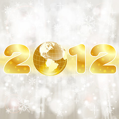 Image showing New Year background