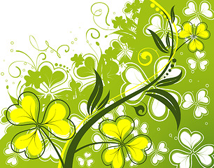 Image showing Floral background