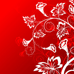 Image showing Flower background