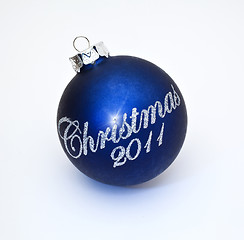 Image showing Christmas 2011 tree decoration