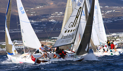 Image showing LANZAROTE, SPAIN - NOV. 05: Competitions of the Federation Cup f