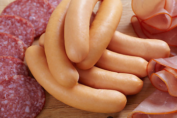 Image showing sausages