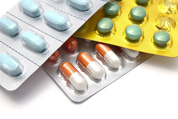 Image showing Pills and capsules