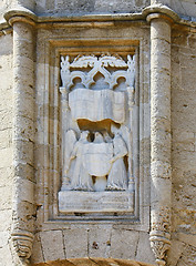 Image showing Ancient Culture Bas-Relief from Rhodes Island 