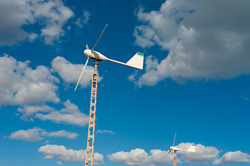 Image showing Small domestic wind generator