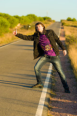 Image showing Hitchhiker