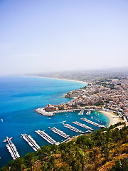 Image showing Italian sea side in Sicily