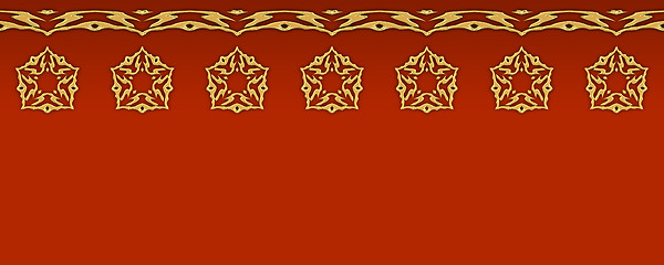 Image showing christmas border