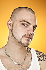 Image showing man with tattoos