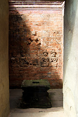 Image showing Angkor Temple interior, Siem Reap, Cambodia